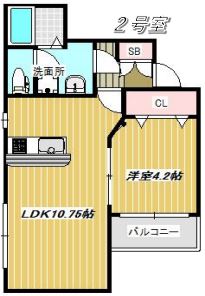 物件○○の間取り図