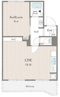 物件○○の間取り図