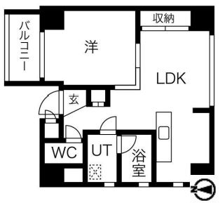 物件○○の間取り図