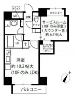 物件○○の間取り図