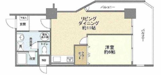 物件○○の間取り図