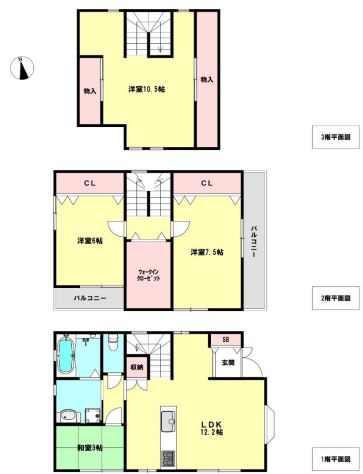 物件○○の間取り図