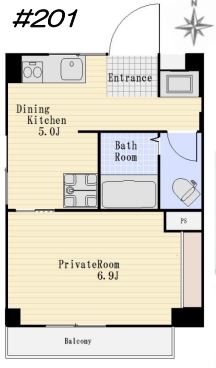 物件○○の間取り図