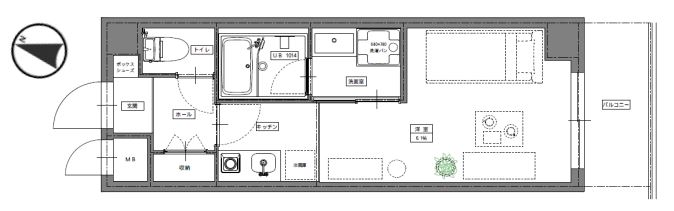 物件○○の間取り図