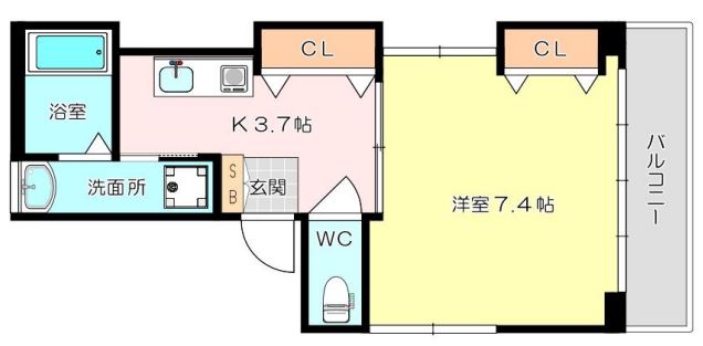 物件○○の間取り図