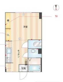 物件○○の間取り図