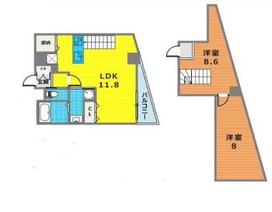 物件○○の間取り図