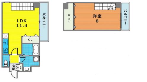 物件○○の間取り図