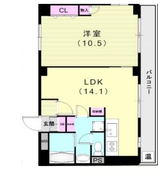 物件○○の間取り図