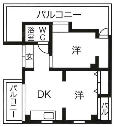 物件○○の間取り図