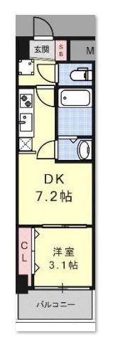 物件○○の間取り図