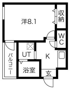 物件○○の間取り図