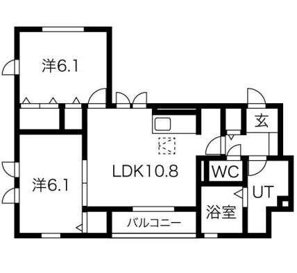 物件○○の間取り図