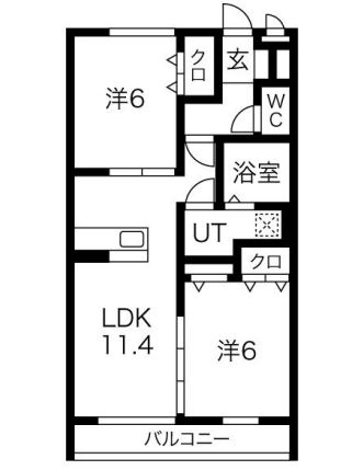 物件○○の間取り図