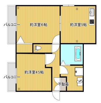 物件○○の間取り図