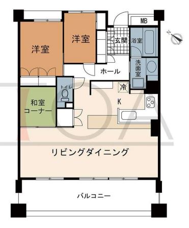 物件○○の間取り図