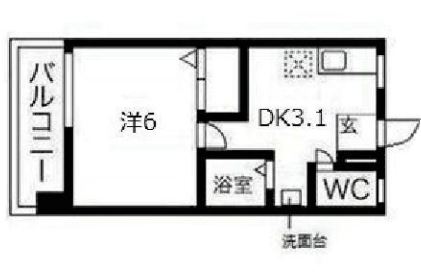 物件○○の間取り図