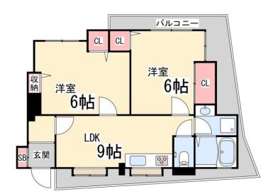 物件○○の間取り図