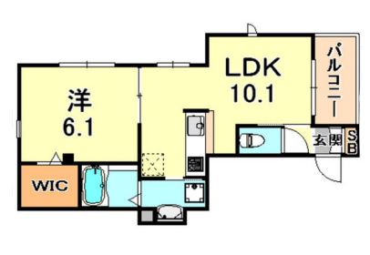 物件○○の間取り図