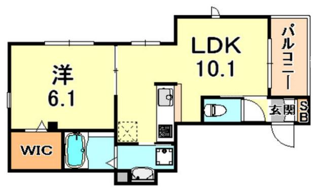 物件○○の間取り図