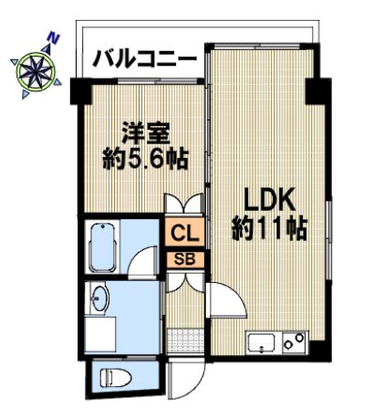 物件○○の間取り図