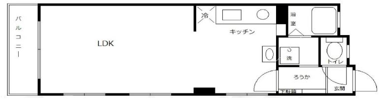 物件○○の間取り図