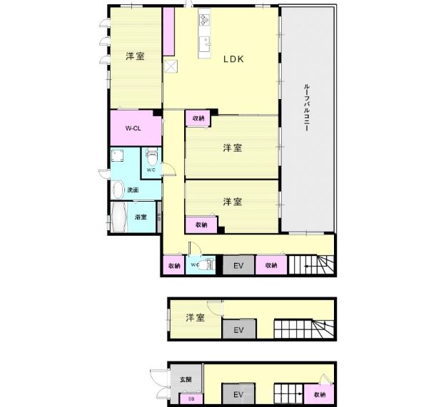 物件○○の間取り図