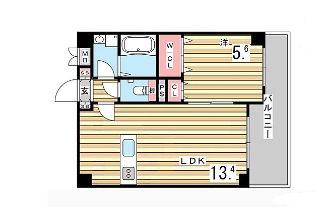 物件○○の間取り図