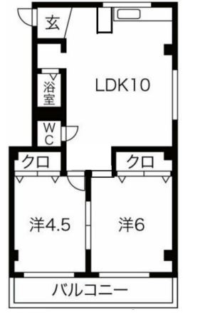 物件○○の間取り図