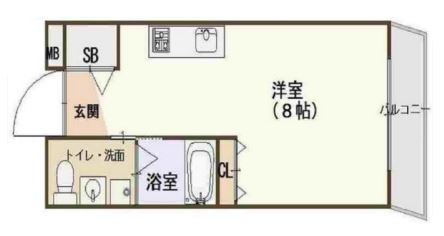 物件○○の間取り図