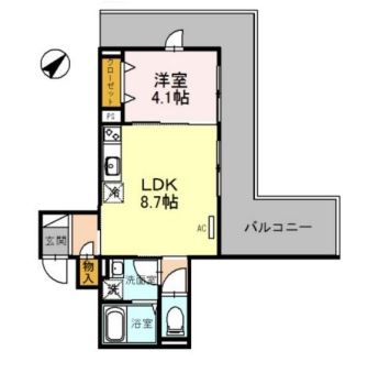 物件○○の間取り図