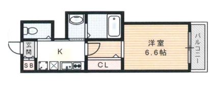 物件○○の間取り図