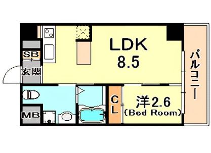 物件○○の間取り図