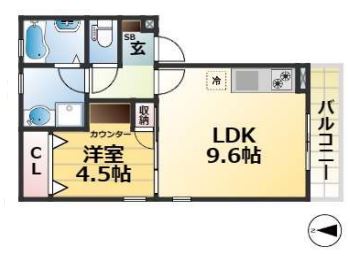 物件○○の間取り図