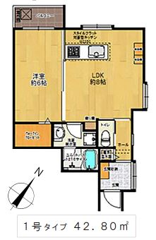 物件○○の間取り図