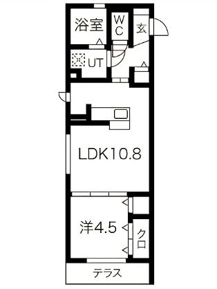 物件○○の間取り図