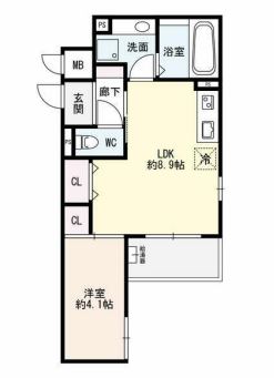 物件○○の間取り図