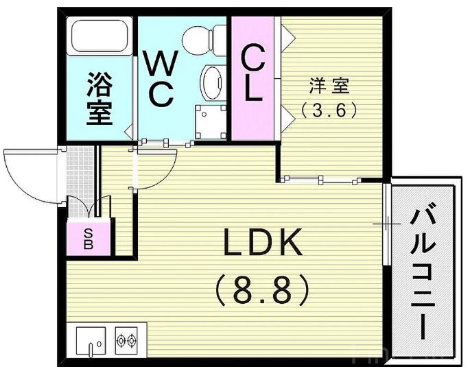 物件○○の間取り図