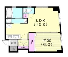 物件○○の間取り図