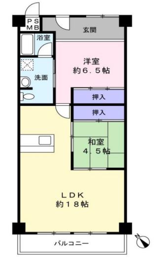 物件○○の間取り図