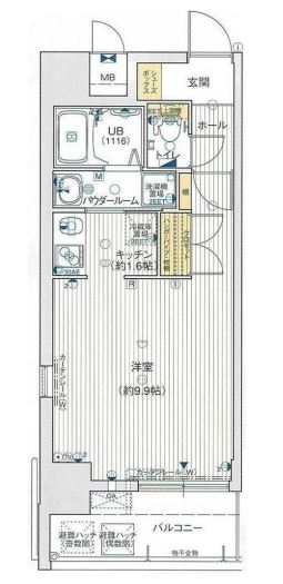 物件○○の間取り図