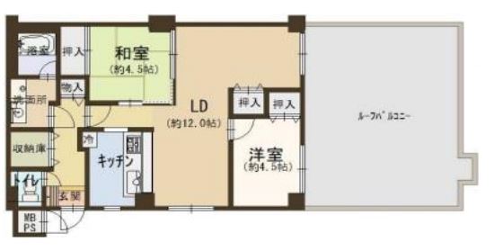 物件○○の間取り図