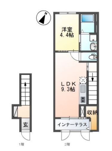 物件○○の間取り図