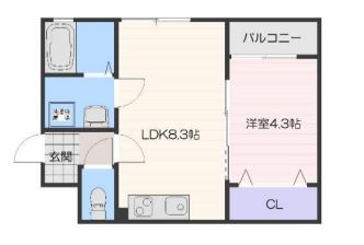 物件○○の間取り図