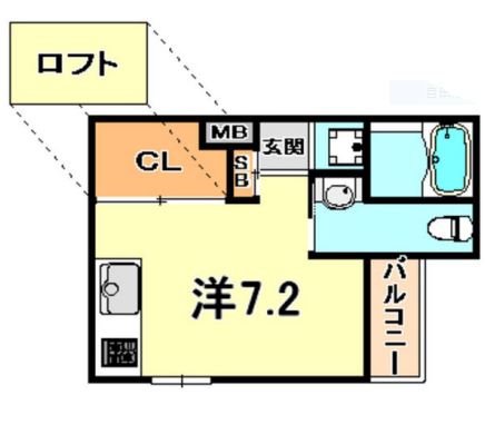 物件○○の間取り図