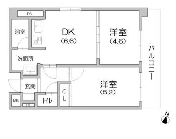 物件○○の間取り図