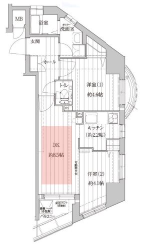 物件○○の間取り図