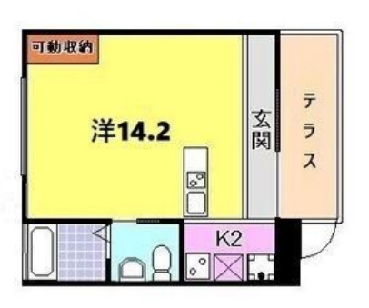 物件○○の間取り図