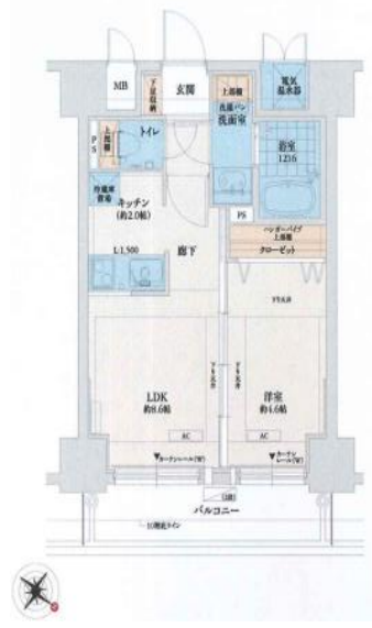 物件○○の間取り図