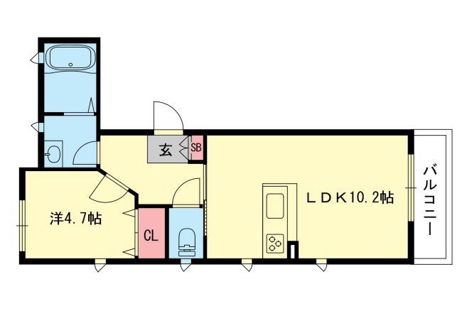 物件○○の間取り図